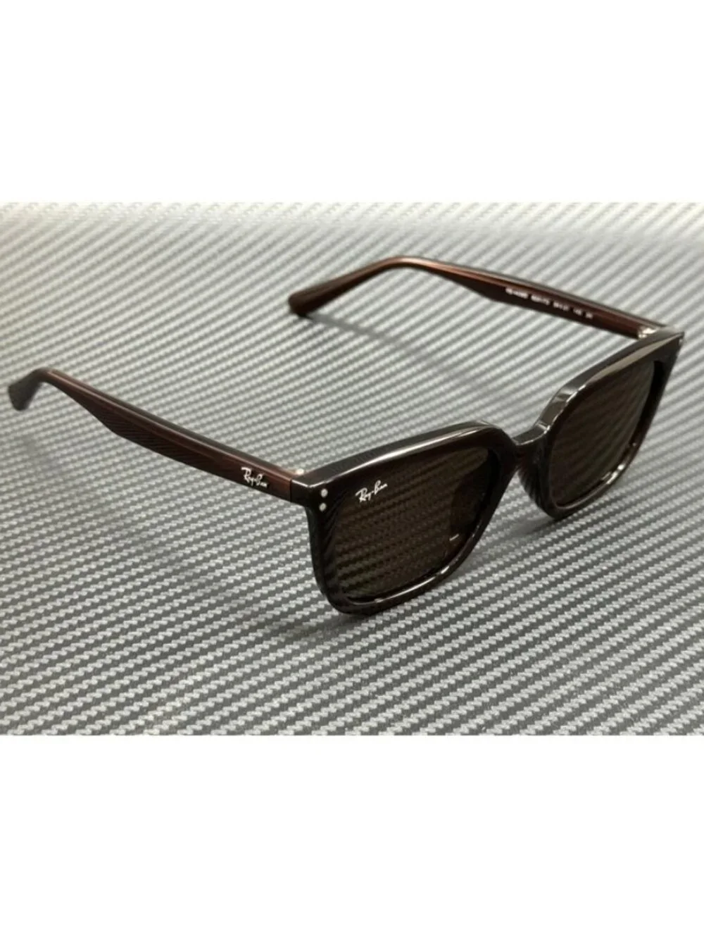 New Ray-Ban Men Opal Brown Sunglasses 54-21-145